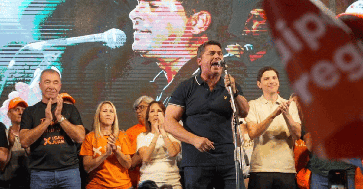 Orrego cerró la campaña: “Venimos a servir, no a servirnos de nadie”.