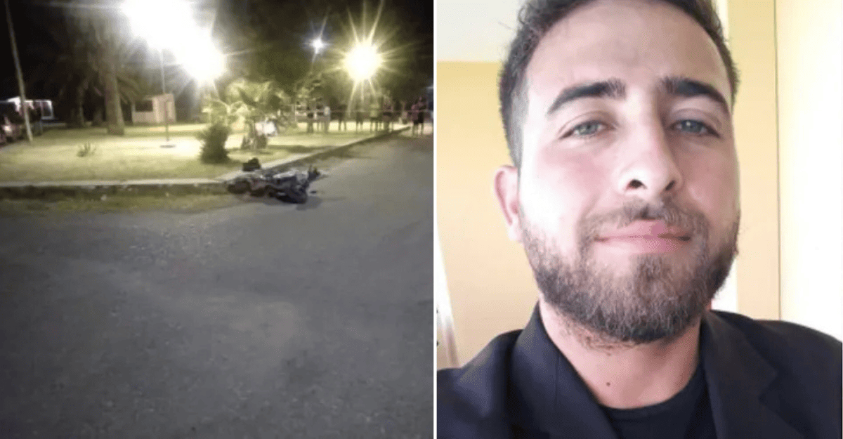 Tragedia en Caucete: murió un joven motociclista tras un violento accidente