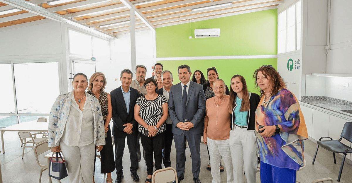 Orrego inauguró el nuevo CDI de Chimbas y destacó la inversión en primera infancia.