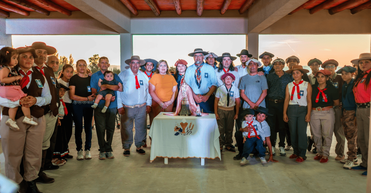 San Martín inauguró el nuevo Salón Multiuso de la Agrupación Gaucha Virgen de Andacollo