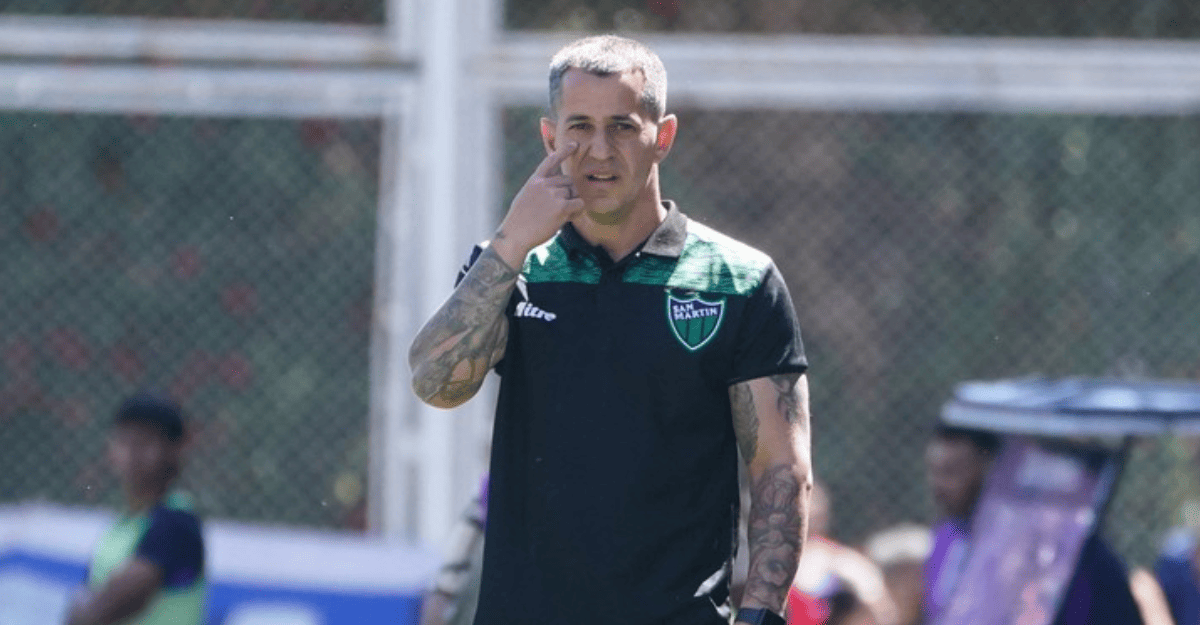 San Martín se queda sin DT: Romagnoli renunció tras el descenso.