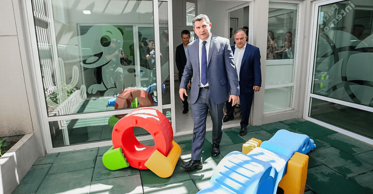 Orrego inauguró el nuevo CDI de Chimbas y destacó la inversión en primera infancia.