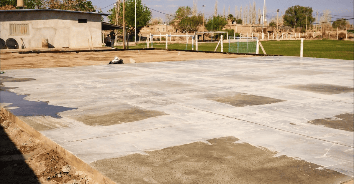 Santa Lucía sigue creciendo: avanzan las obras en el Polideportivo del Nacional Fútbol Club Santa Lucía sigue creciendo: avanzan las obras en el Polideportivo del Nacional Fútbol Club