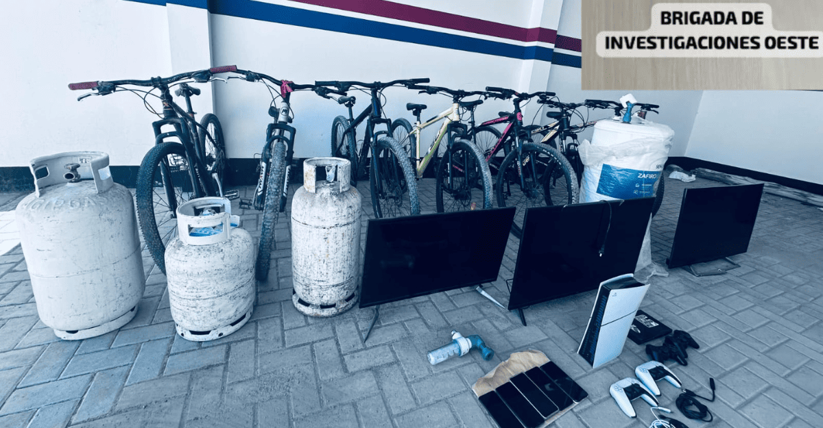 Desarticularon un robo de electrodomésticos y otros bienes en Rivadavia Desarticularon un robo de electrodomésticos y otros bienes en Rivadavia