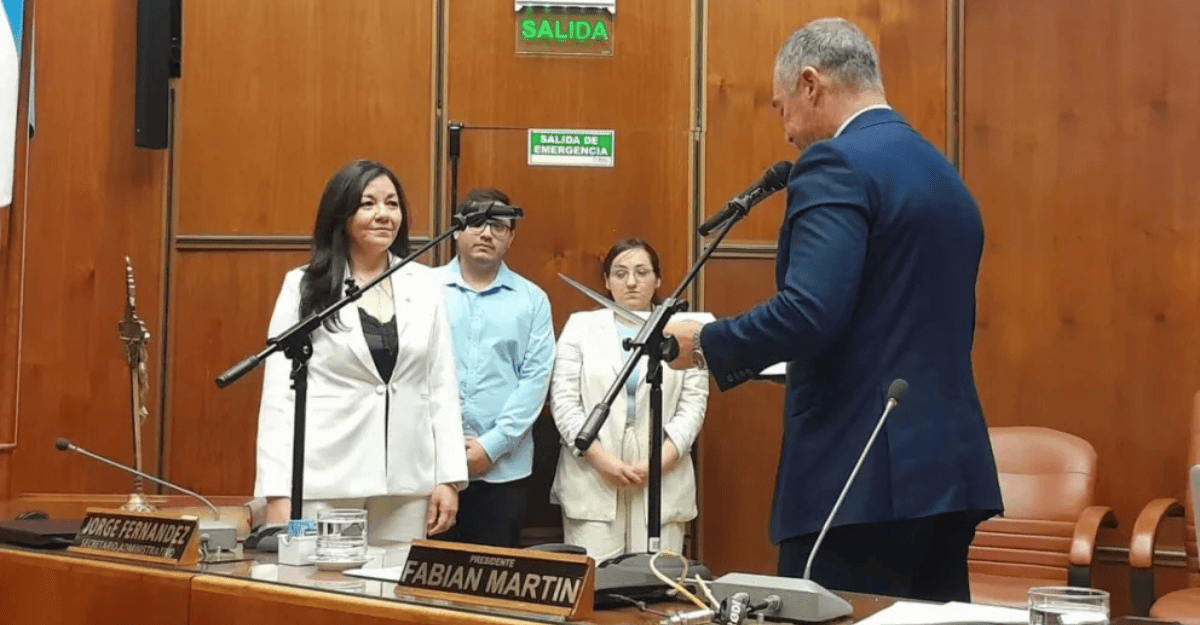 Marcela Montaña asumió como nueva diputada provincial