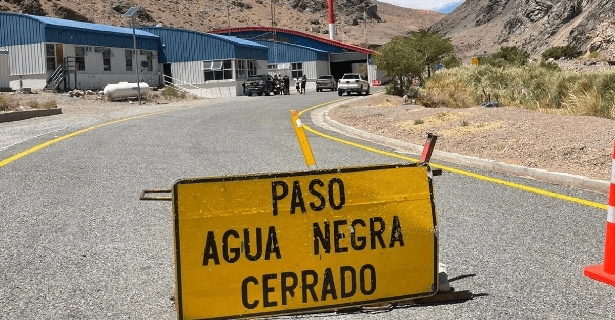 Paso Internacional Agua Negra permanecerá cerrado este sábado Paso Internacional Agua Negra permanecerá cerrado este sábado
