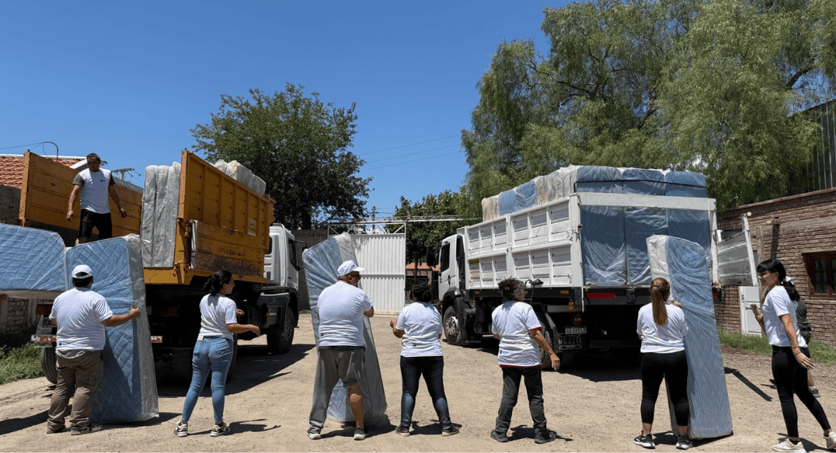 Asistieron a 75 familias en Ullum tras el temporal; no hubo evacuados.