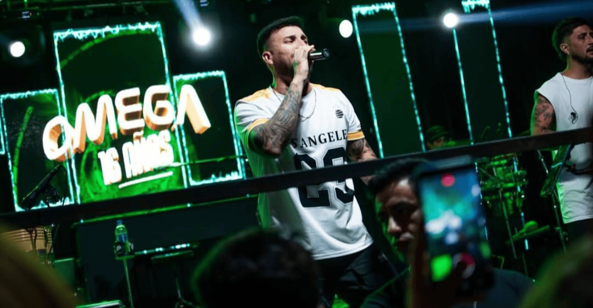 Un joven de 22 años sufrió un corte en el cuello durante un concierto de Omega
