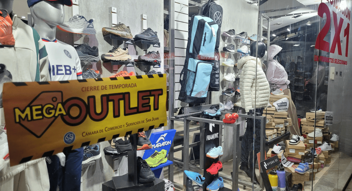 Mega Outlet 2026: dos semanas de promociones en comercios sanjuaninos.