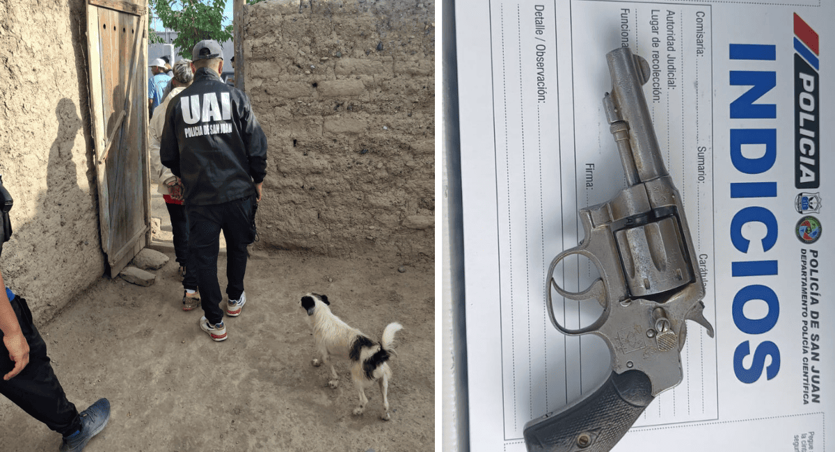 Detenido en Rawson por tenencia ilegítima de arma de fuego Detenido en Rawson por tenencia ilegítima de arma de fuego