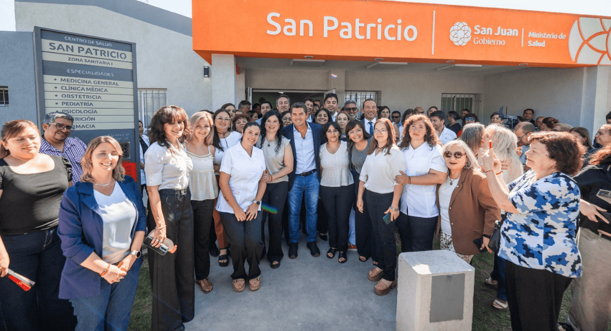 Orrego inauguró el CAPS San Patricio en Chimbas, beneficiando a más de 11.800 vecinos. Orrego inauguró el CAPS San Patricio en Chimbas, beneficiando a más de 11.800 vecinos.