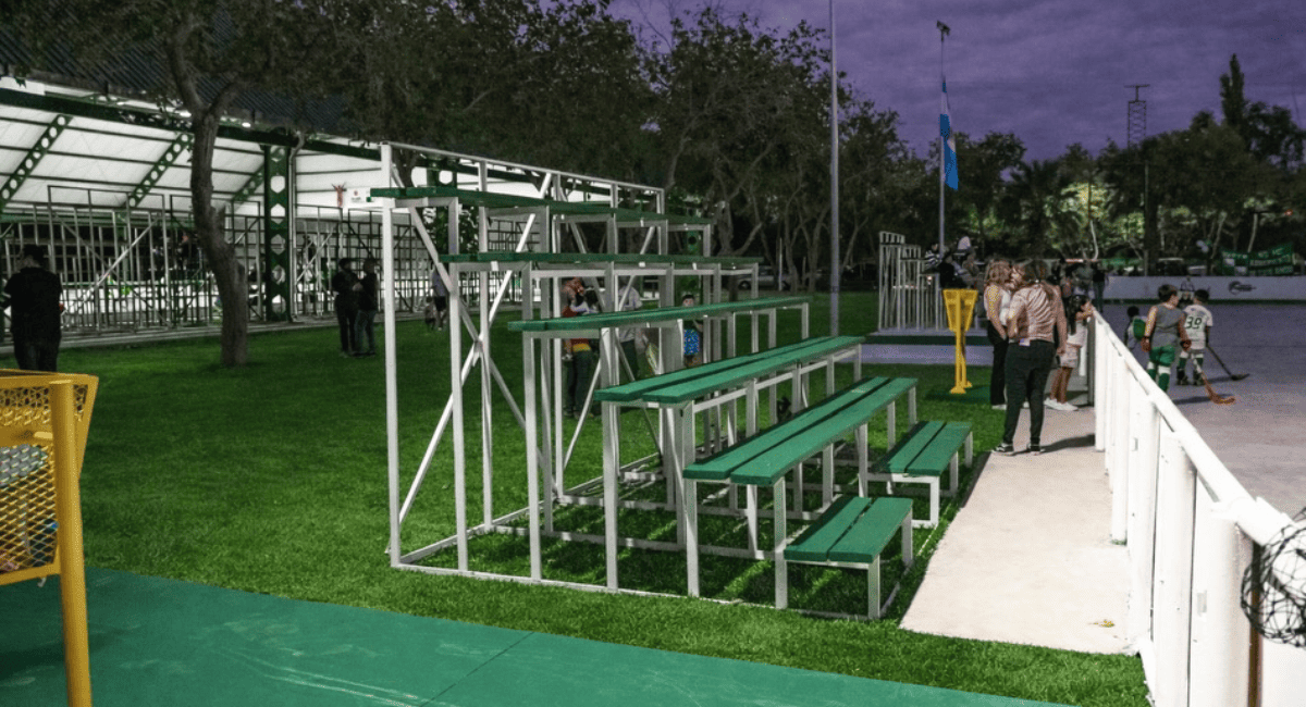 Juan José Orrego participó de la inauguración de la nueva pista de hockey del Club Estudiantil Juan José Orrego participó de la inauguración de la nueva pista de hockey del Club Estudiantil