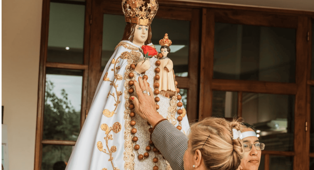 Histórico: la Virgen de Andacollo de Chile visita Rawson Histórico: la Virgen de Andacollo de Chile visita Rawson