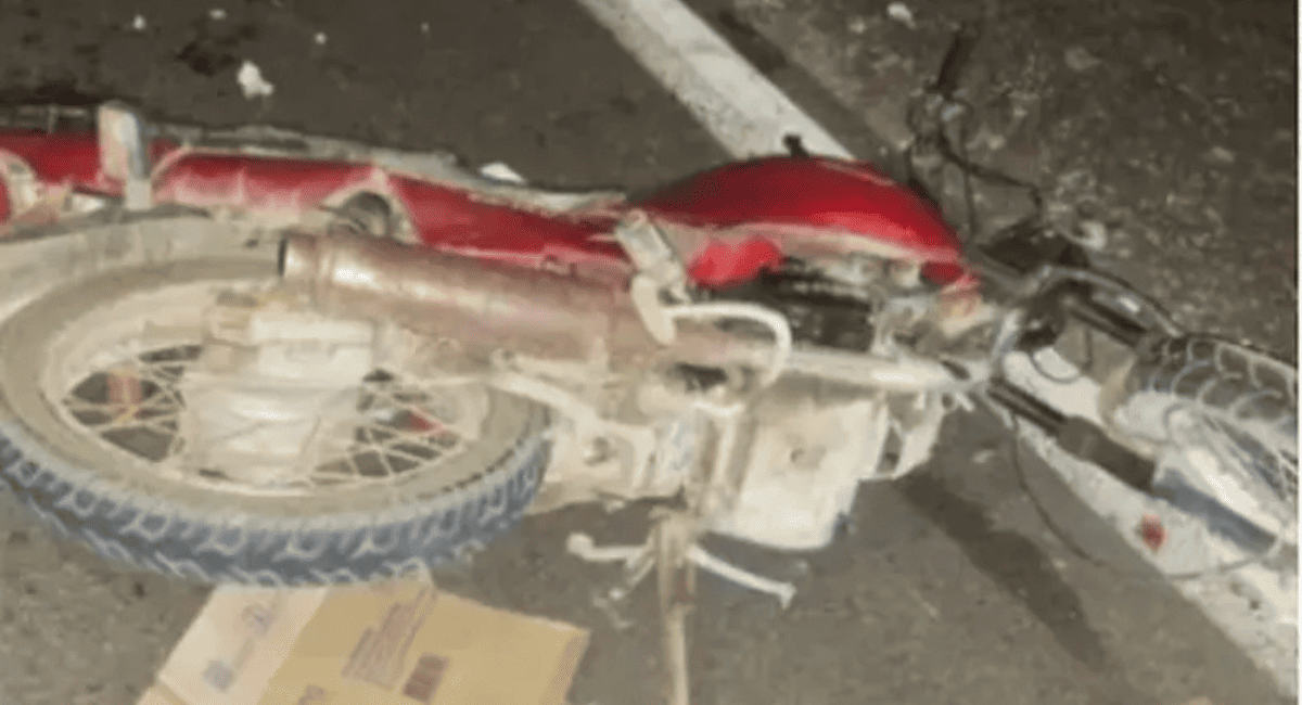 Mujer murió en un choque de motos en Media Agua