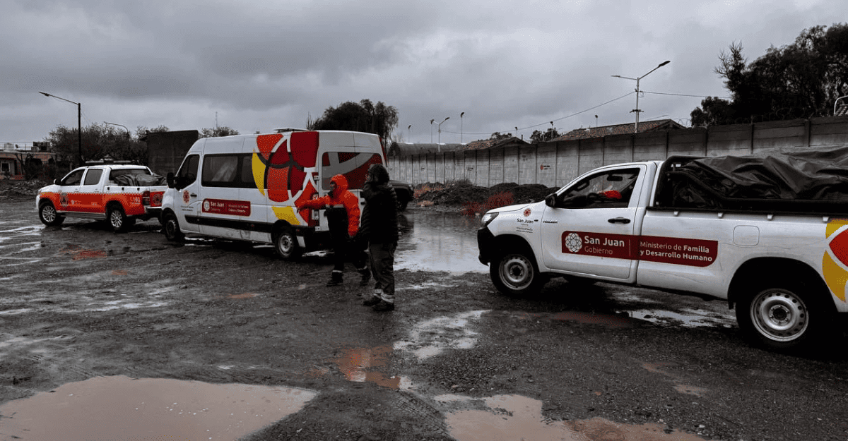 Sarmiento y Jáchal, los departamentos más afectados por la tormenta. Sarmiento y Jáchal, los departamentos más afectados por la tormenta.