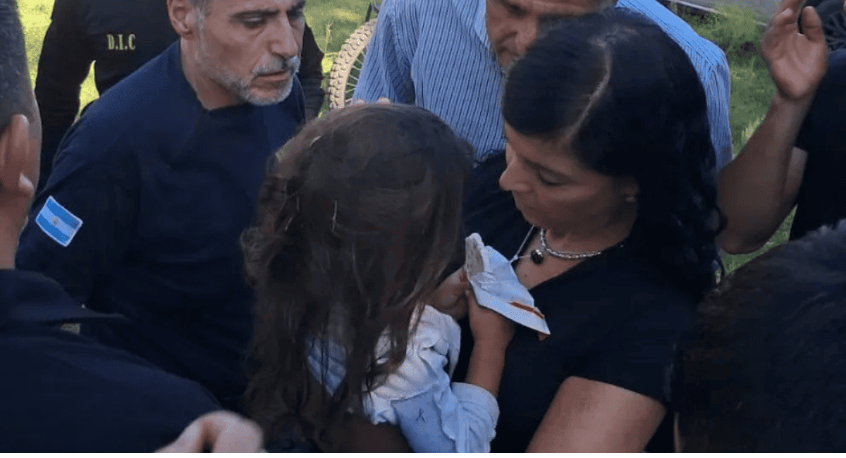 Apareció Esmeralda, la niña de 2 años buscada durante casi 24 horas en Córdoba