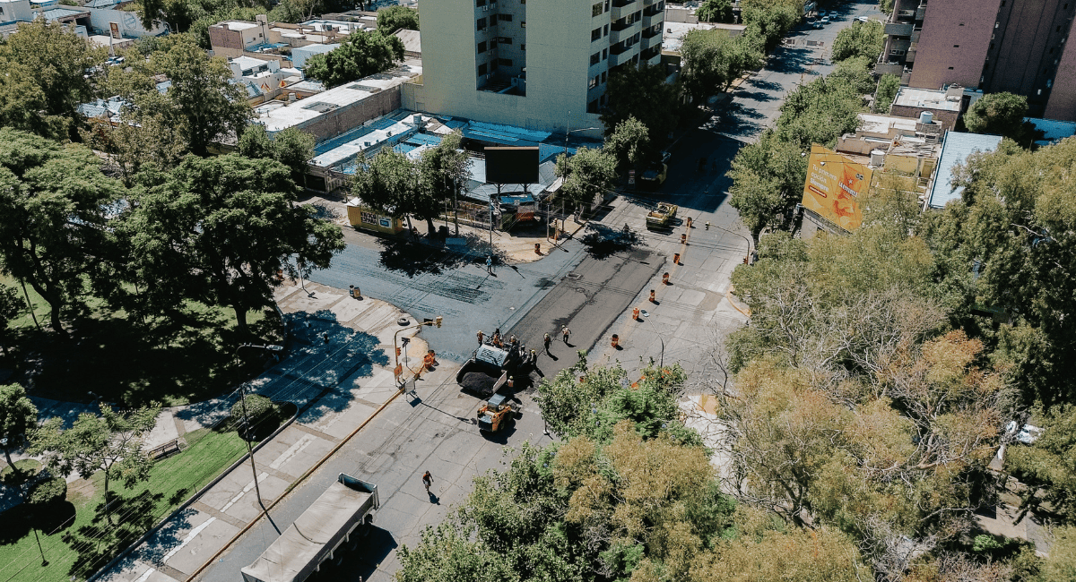 Avanzan las obras en avenida España con trabajos clave en Libertador Avanzan las obras en avenida España con trabajos clave en Libertador