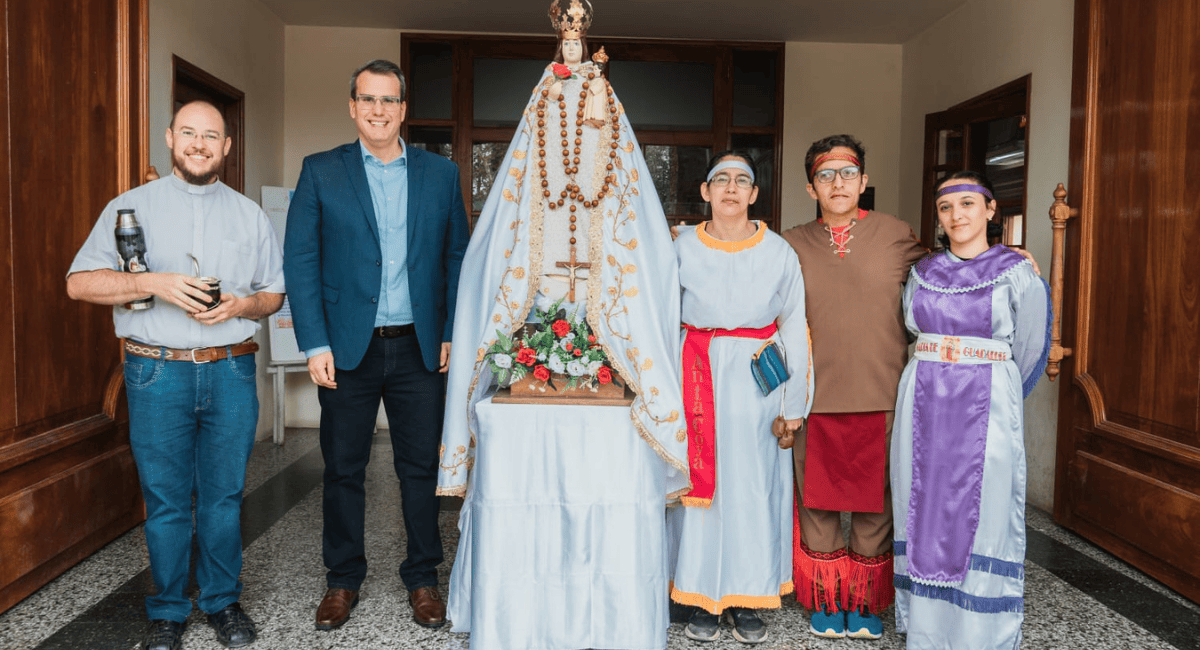 Histórico: la Virgen de Andacollo de Chile visita Rawson Histórico: la Virgen de Andacollo de Chile visita Rawson