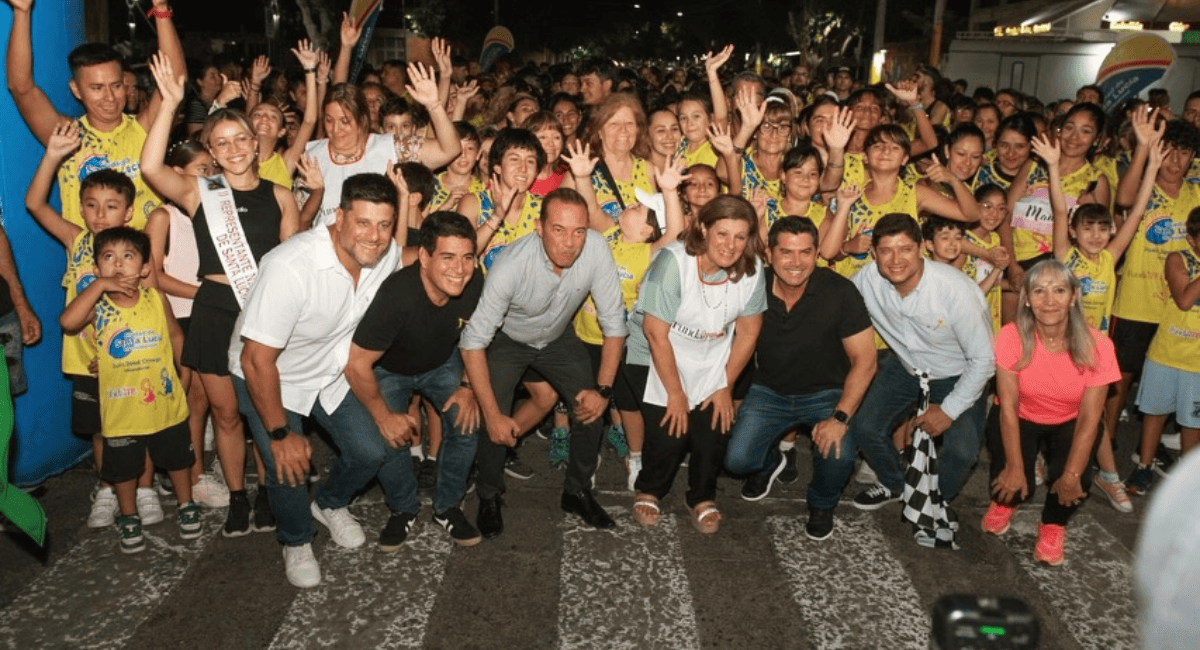 Emotiva edición de la carrera “Por Amor a la Vida” reunió a miles de sanjuaninos en Santa Lucía