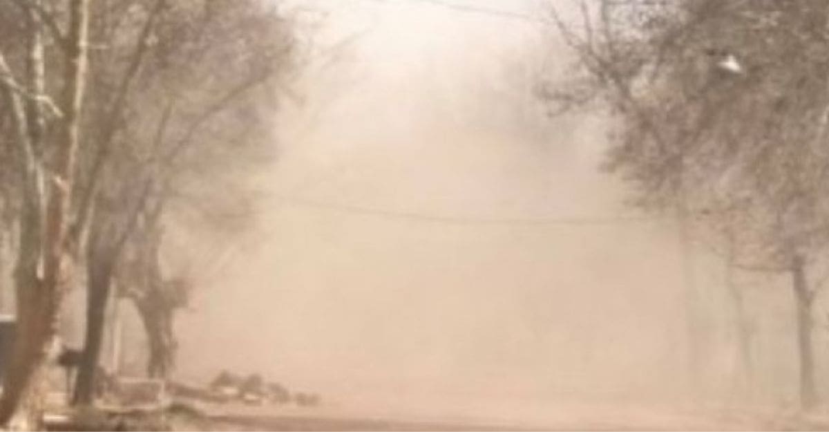 Protección Civil emitió una Alerta Amarilla por viento Zonda para este domingo Protección Civil emitió una Alerta Amarilla por viento Zonda para este domingo