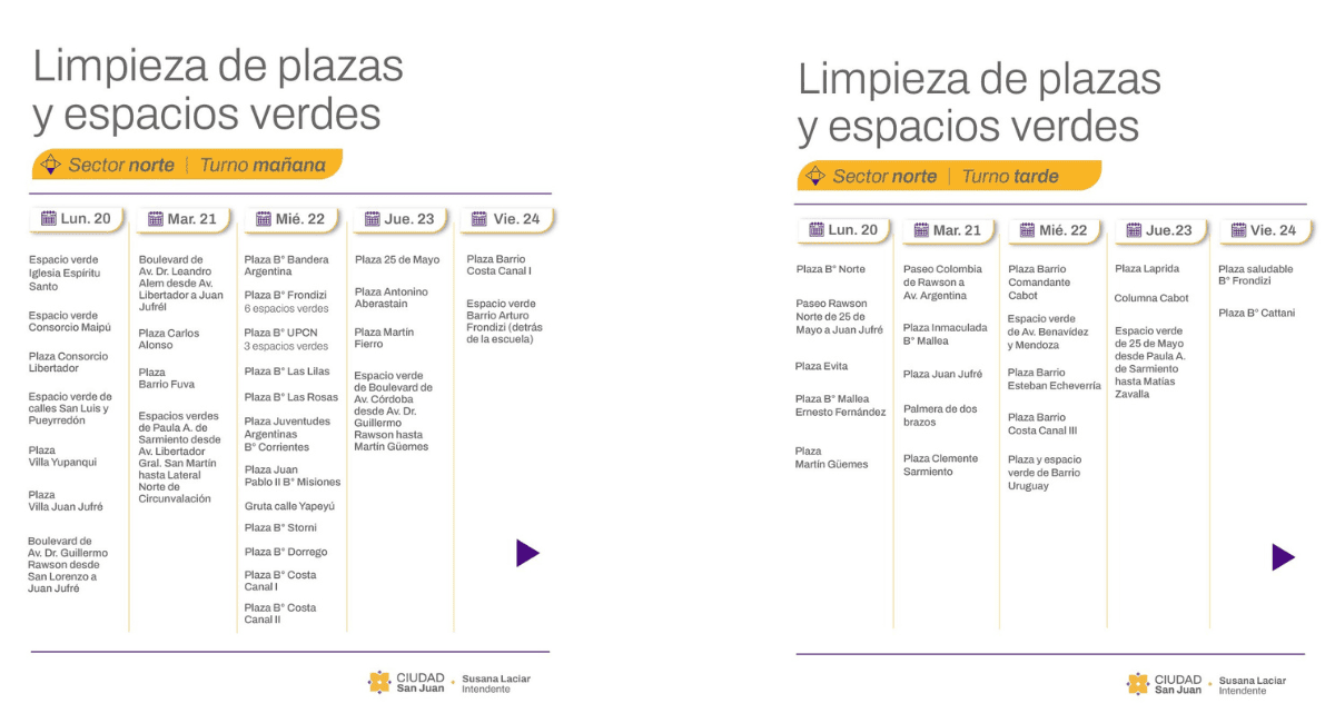 Limpieza de plazas y espacios verdes: operativo intensivo en el sector norte de la Ciudad Limpieza de plazas y espacios verdes: operativo intensivo en el sector norte de la Ciudad