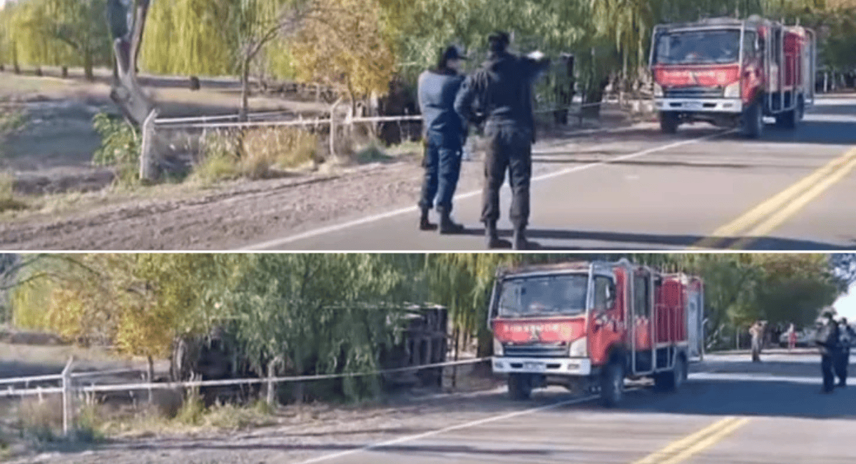 Tragedia en Sarmiento: un hombre murió tras el vuelco de un camión en Tres Esquinas