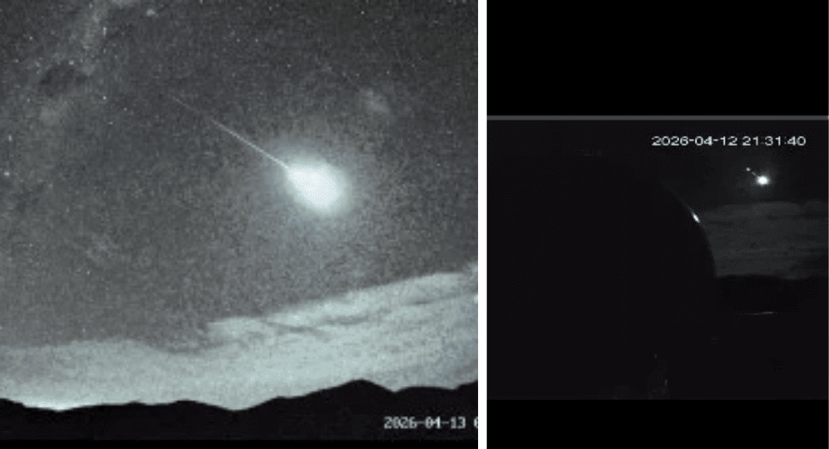 Cielo sanjuanino: meteoro de alta intensidad registrado en observatorio. Cielo sanjuanino: meteoro de alta intensidad registrado en observatorio.