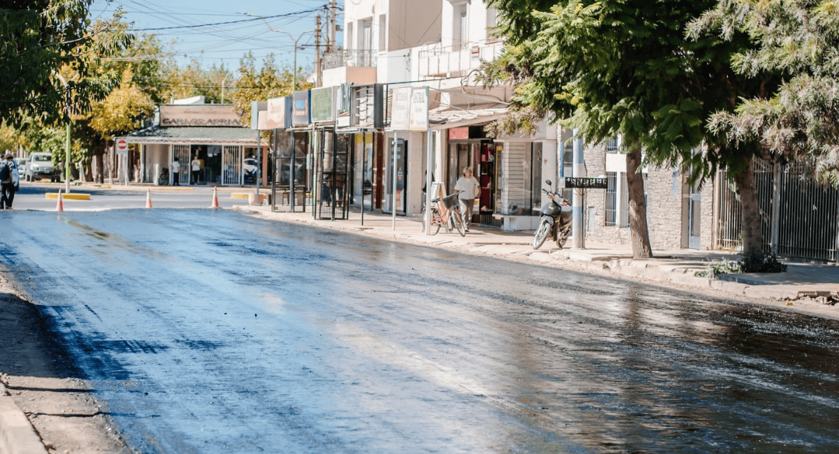 Caucete avanza con obras claves para la futura pavimentación en distintos puntos del departamento