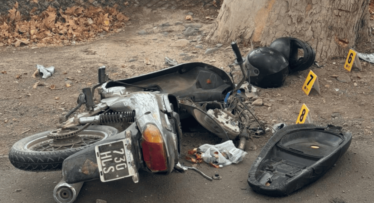 Dolor en Rivadavia: identificaron a la motociclista fallecida como María Estefanía Durán.