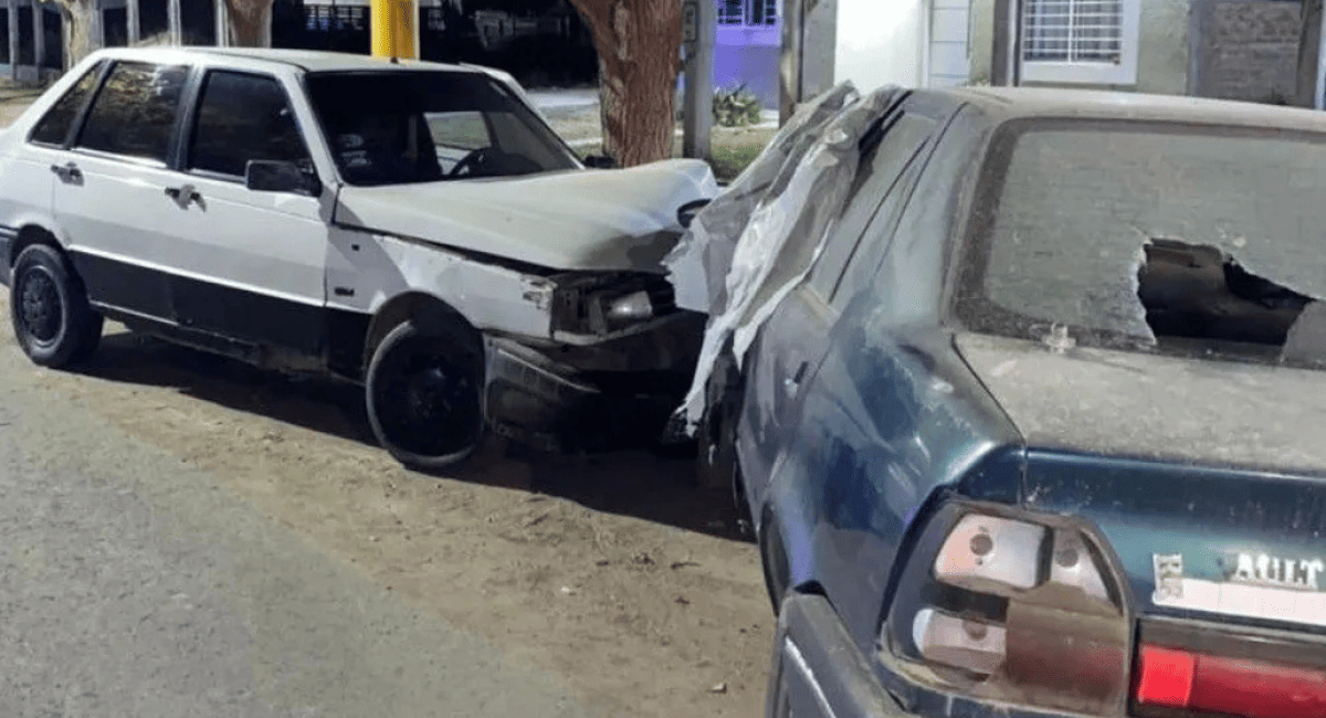 Caucete: conductor con 1,98 g/l de alcohol chocó violentamente en el barrio Ruta 20