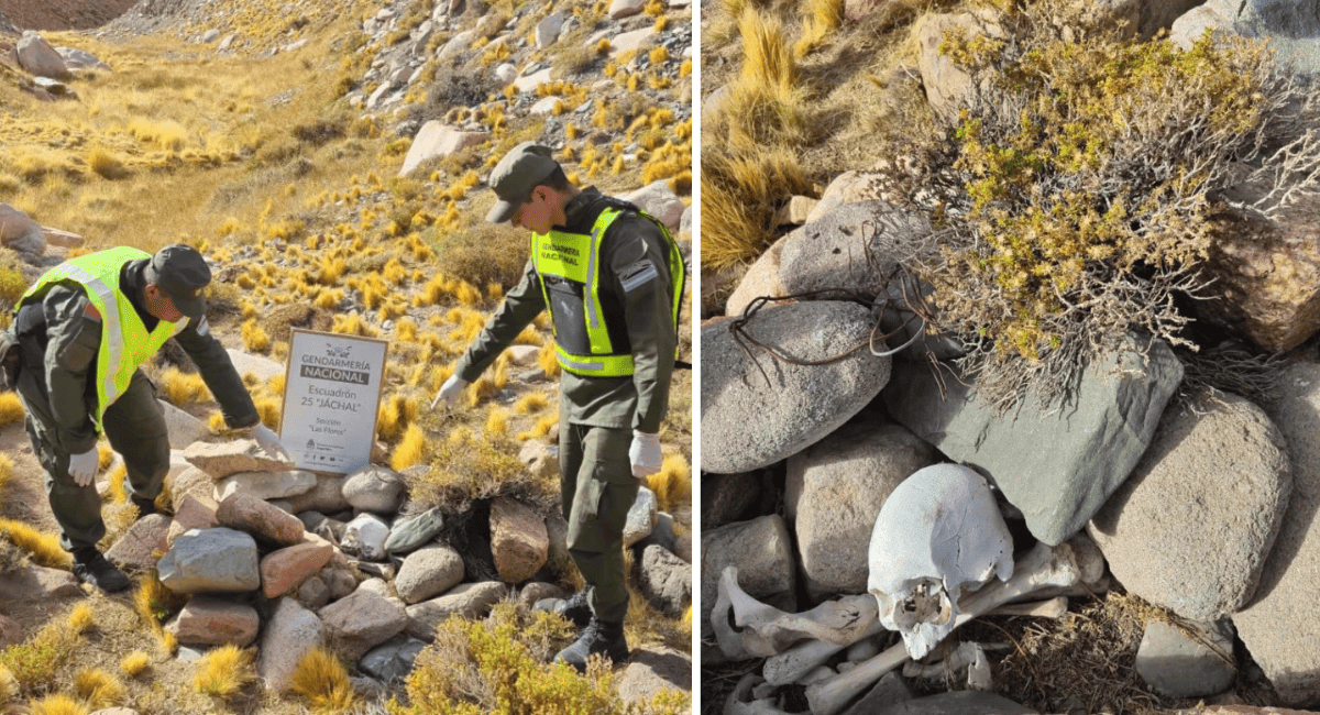 Hallan restos humanos y vainas calibre 7,62 en Iglesia: investigan origen y antigüedad