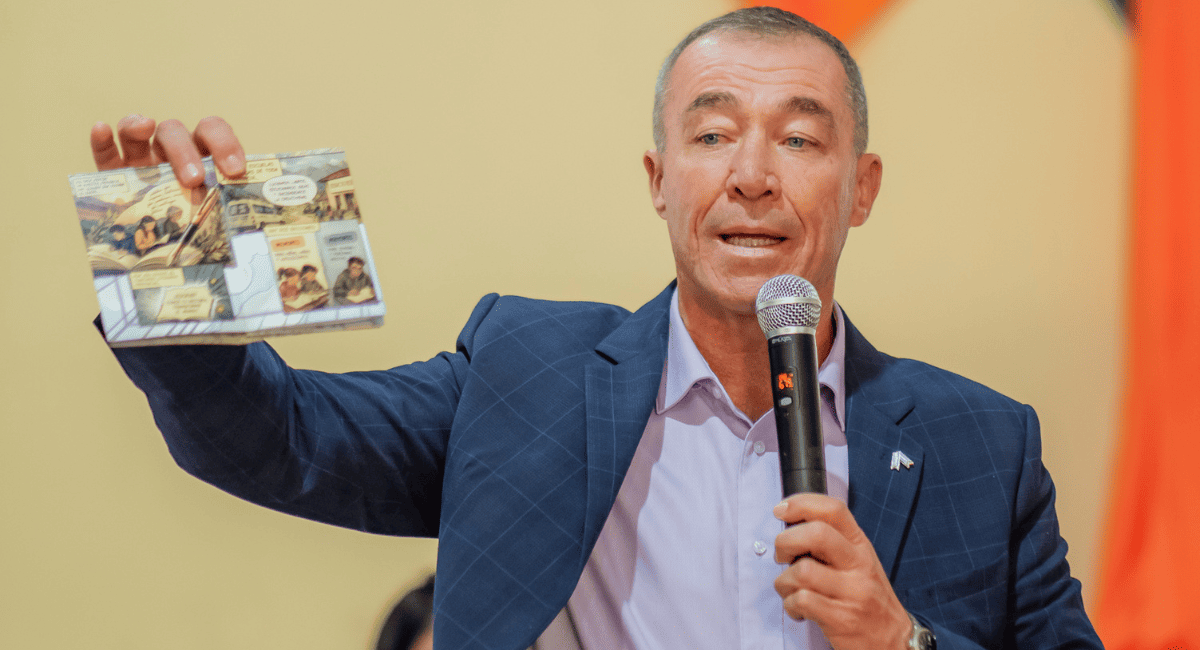 El vicegobernador Fabián Martín presentó en Jáchal la XI edición del concurso “San Juan Escribe” El vicegobernador Fabián Martín presentó en Jáchal la XI edición del concurso “San Juan Escribe”