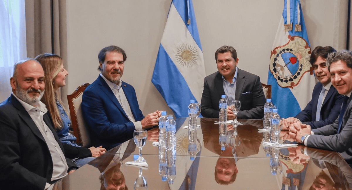 Orrego recibió a Claudio Zuchovicki y analizaron el escenario económico y el potencial productivo de San Juan