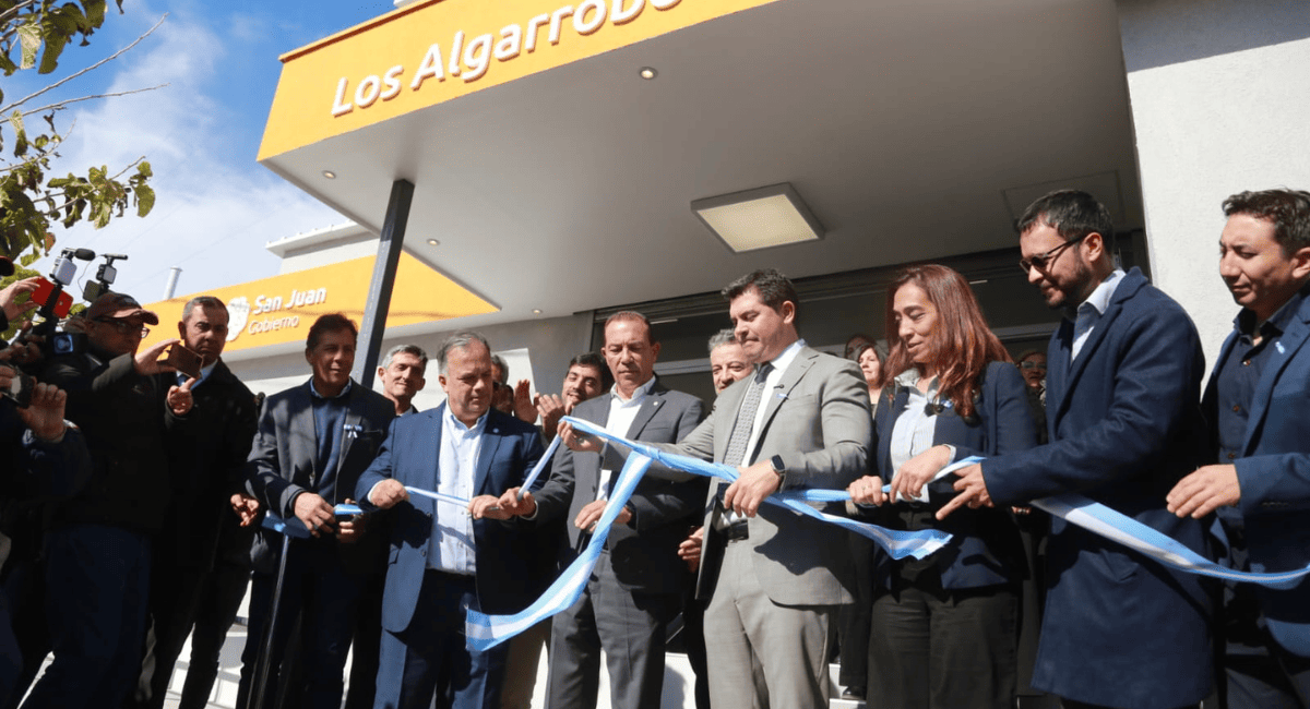 Marcelo Orrego inauguró la ampliación del centro de salud Pozo de los Algarrobos en Caucete.