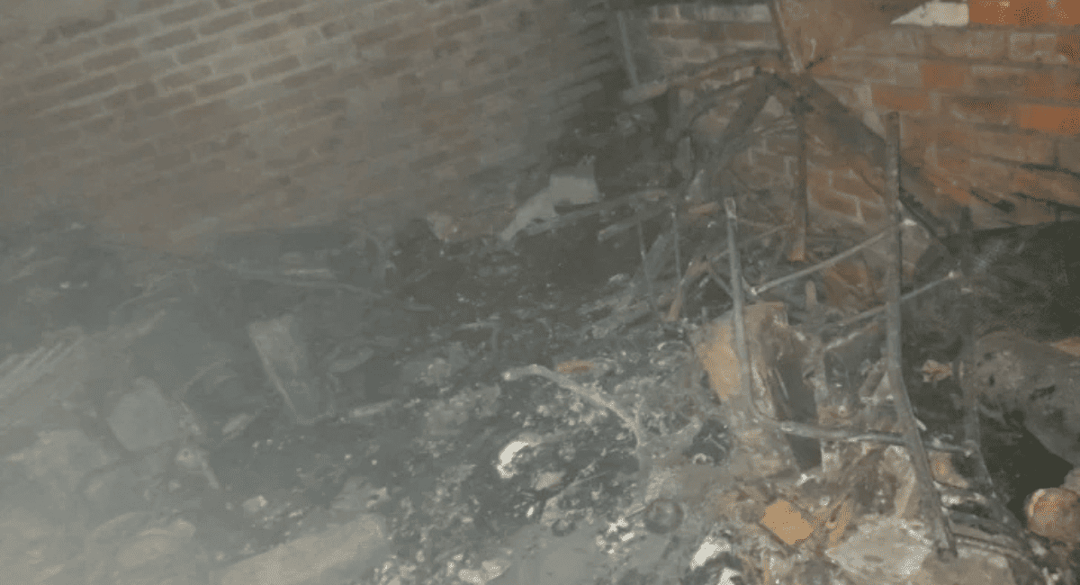 Dos incendios en Pocito activaron un amplio operativo de emergencia Dos incendios en Pocito activaron un amplio operativo de emergencia