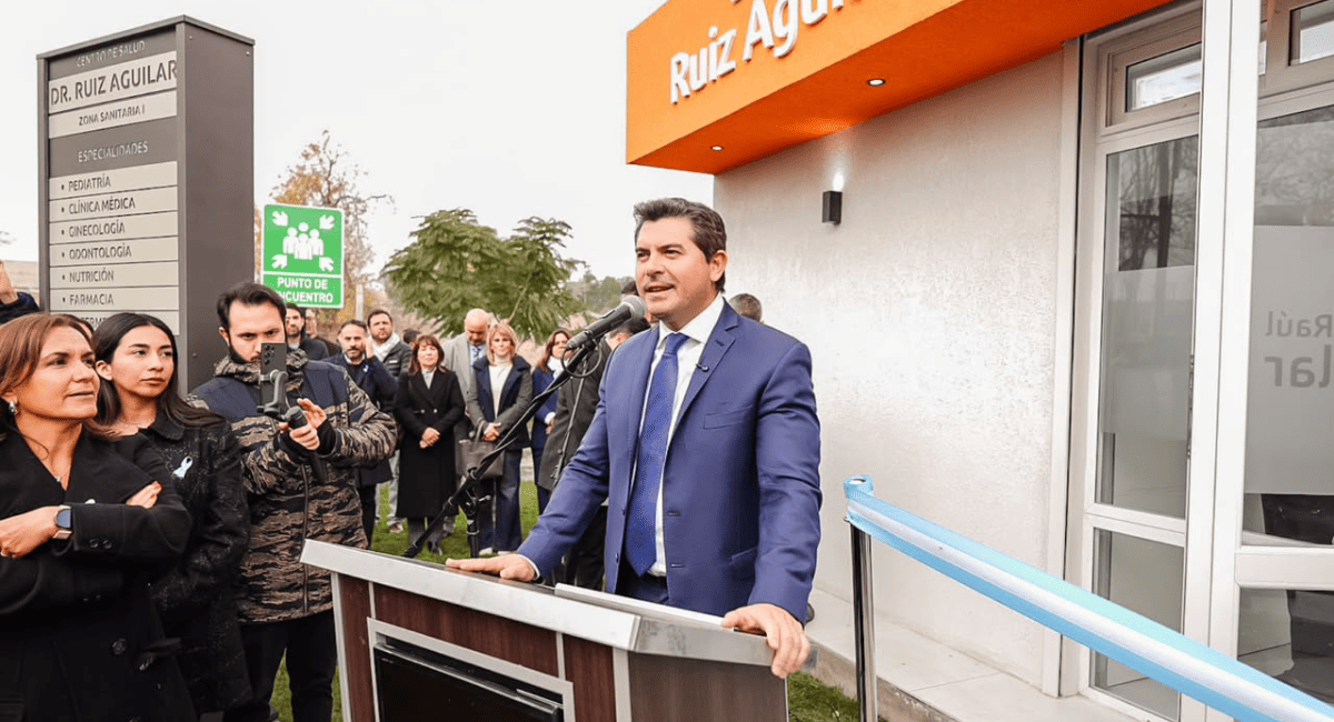 Más salud para Chimbas: Orrego inauguró la ampliación del CAPS Ruiz Aguilar.