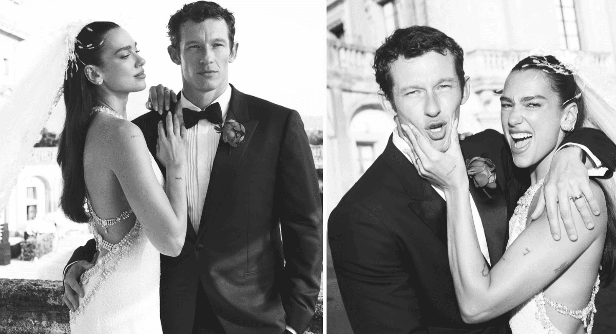 Las fotos del casamiento secreto de Dua Lipa y Callum Turner Las fotos del casamiento secreto de Dua Lipa y Callum Turner