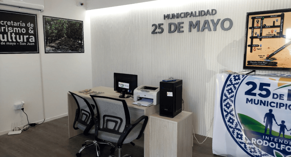 25 de Mayo: Rodolfo Jalife inauguró 33.000 metros cuadrados de pavimento y el nuevo Módulo de Turismo y Cultura