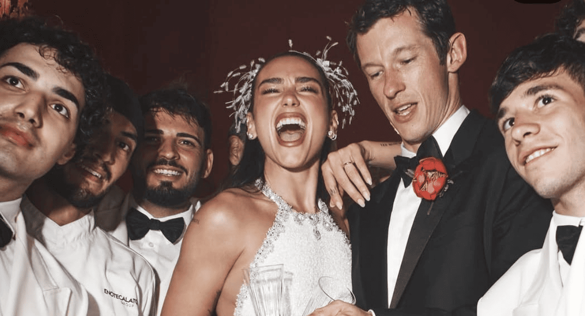 Las fotos del casamiento secreto de Dua Lipa y Callum Turner Las fotos del casamiento secreto de Dua Lipa y Callum Turner