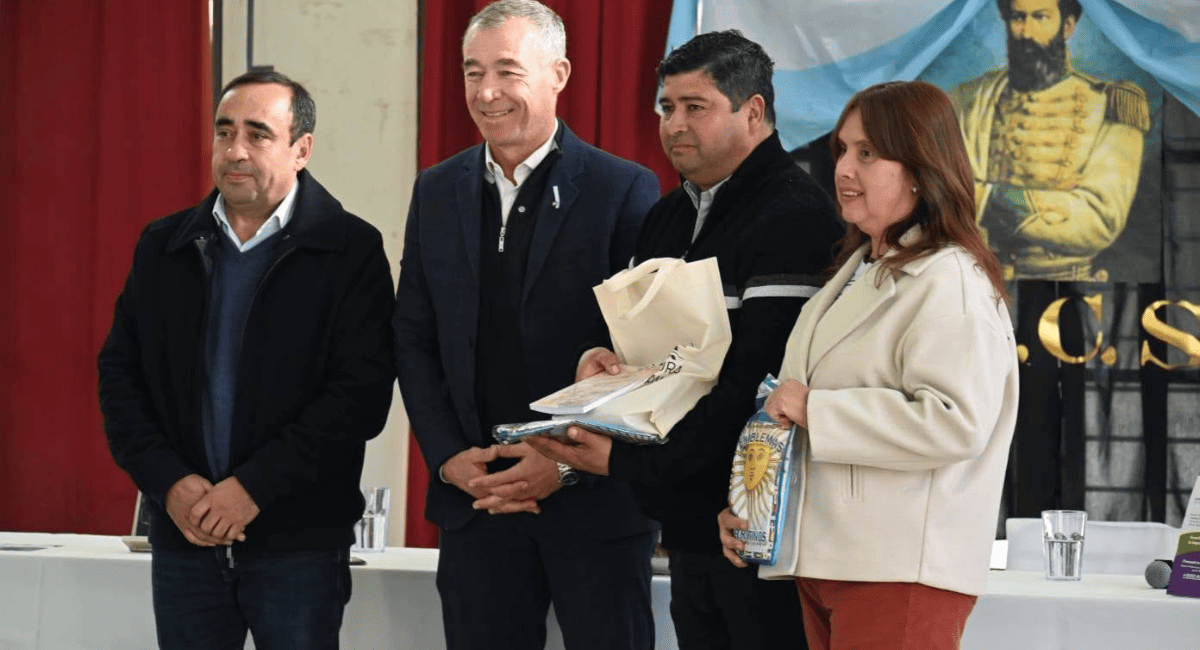 Junto al intendente Espejo, el vicegobernador Fabián Martín presentó «San Juan Escribe» en Rodeo