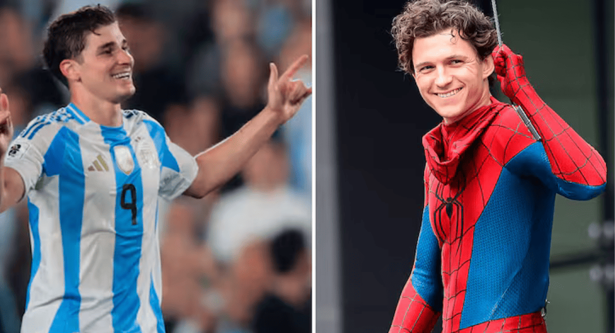 Tom Holland elogió a Julián Álvarez y le dejó un inesperado mensaje antes del Mundial 2026