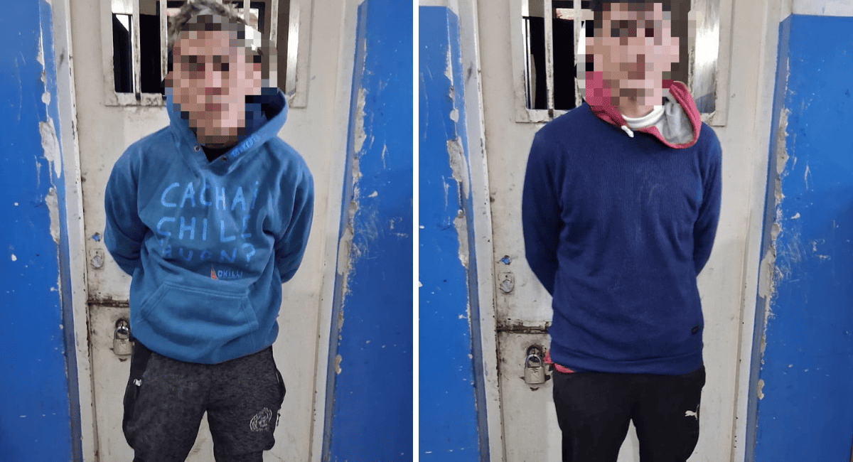 Dos hermanos presos tras ocultarse en Albardón: balearon a una mujer por internas de la barra de San Martín