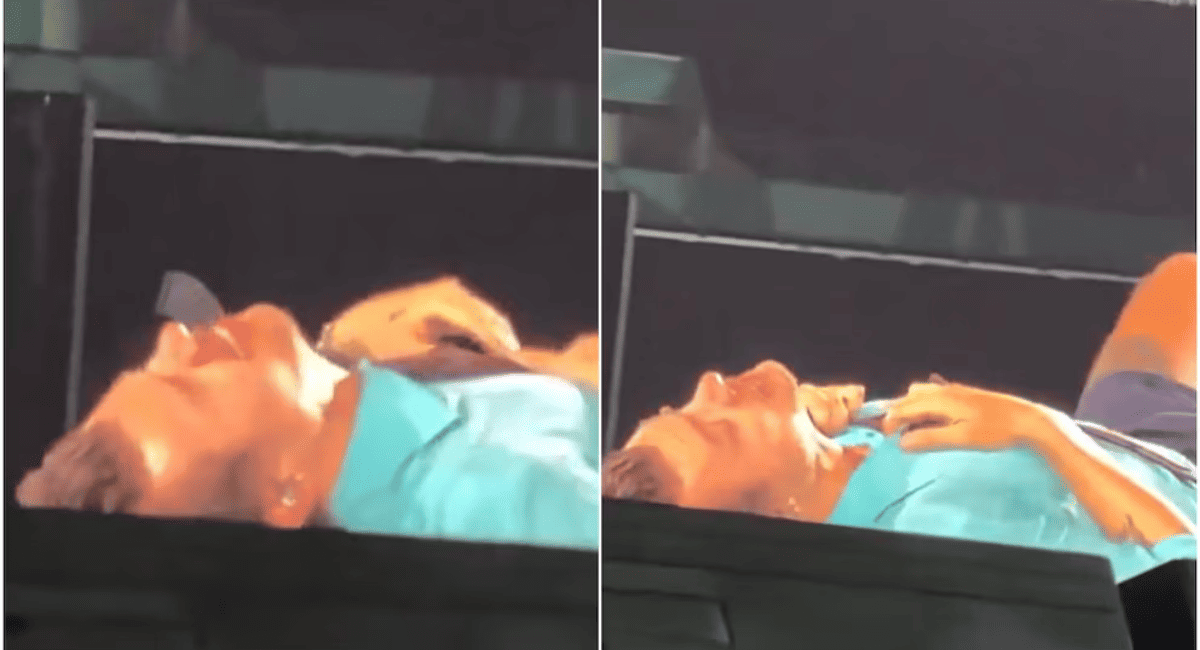 Harry Styles se desplomó en el escenario de Wembley tras atragantarse con agua