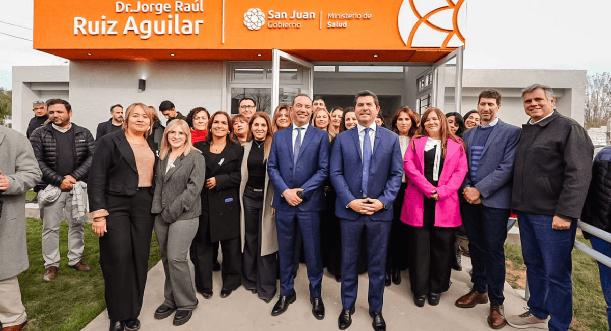 Más salud para Chimbas: Orrego inauguró la ampliación del CAPS Ruiz Aguilar. Más salud para Chimbas: Orrego inauguró la ampliación del CAPS Ruiz Aguilar.