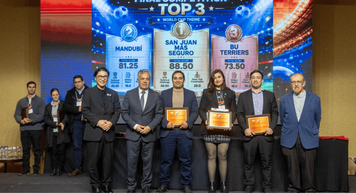 Orgullo sanjuanino: el equipo de la Policia obtuvo el 1° puesto en la White Hat Conference 2026. Orgullo sanjuanino: el equipo de la Policia obtuvo el 1° puesto en la White Hat Conference 2026.