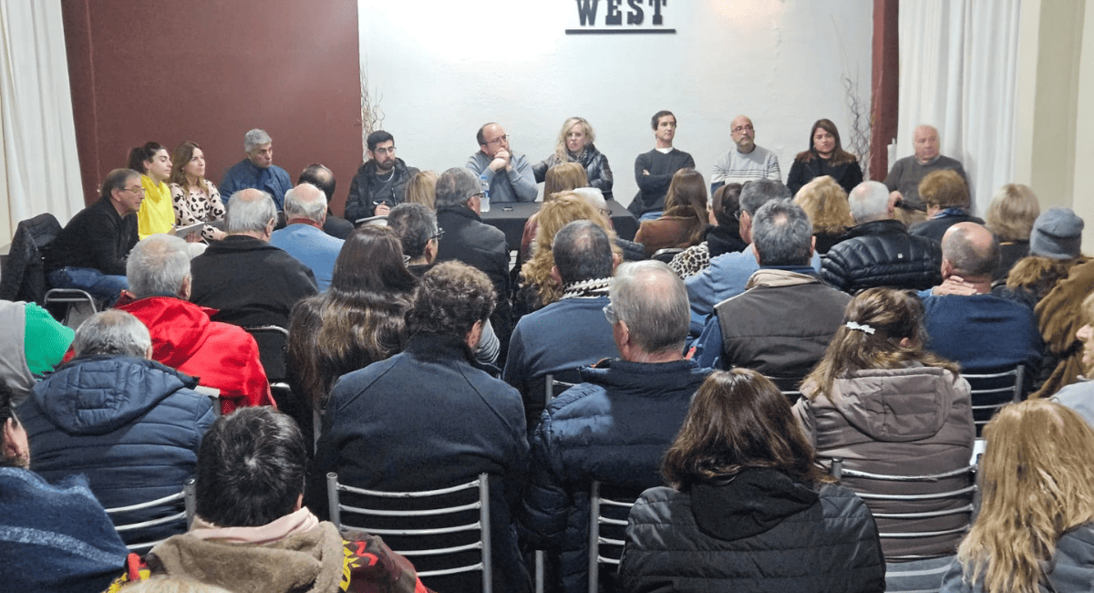 Sergio Miodowsky encabezó un masivo encuentro vecinal para coordinar obras en el Circuito 48