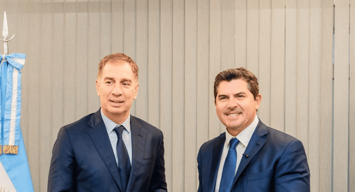 El gobernador Marcelo Orrego destacó que la llegada de Santilli agilizará la gestión local