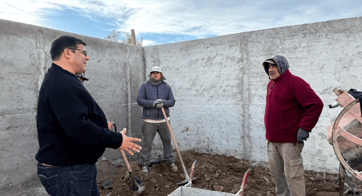 Avanza la construcción del nuevo Salón de Usos Múltiples de Fiorito en 9 de Julio Avanza la construcción del nuevo Salón de Usos Múltiples de Fiorito en 9 de Julio