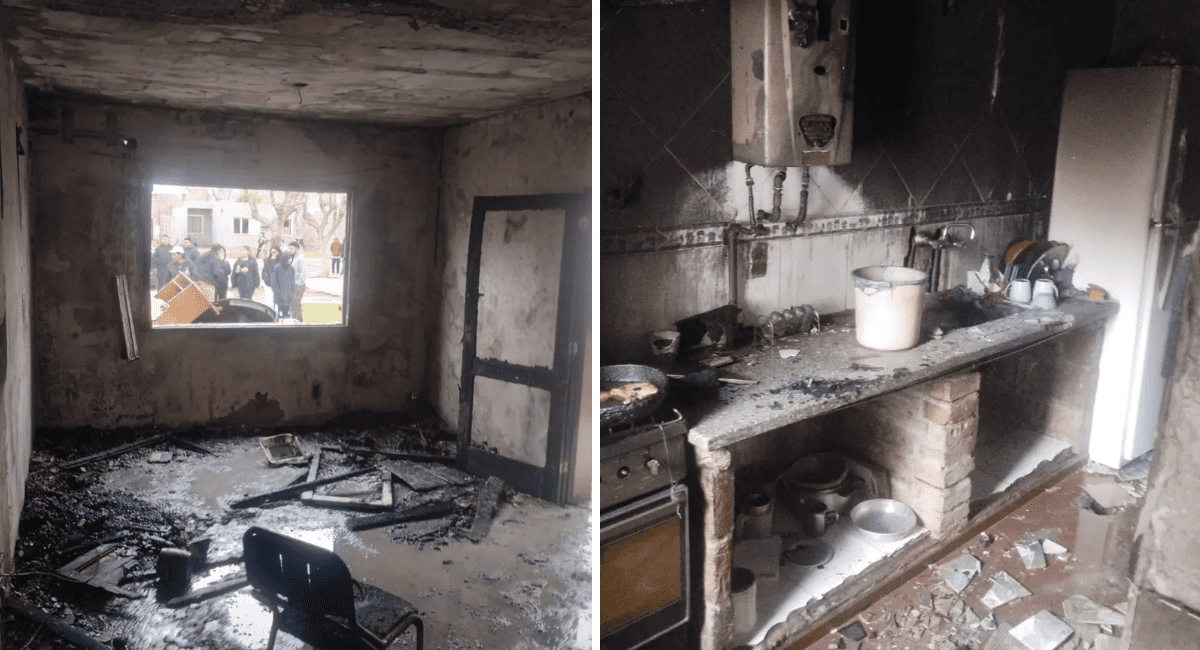 Chimbas: Bomberos Voluntarios sofocaron un incendio en una vivienda