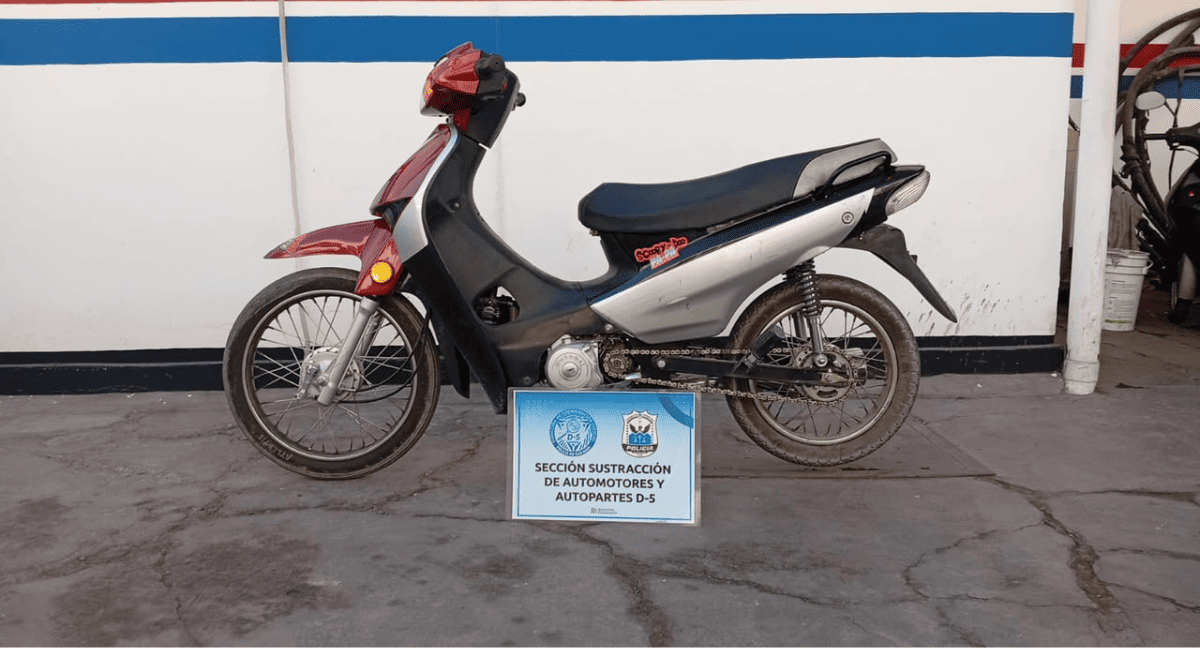 Tres motos robadas y adulteradas fueron recuperadas tras operativos en Chimbas, Sarmiento y Capital